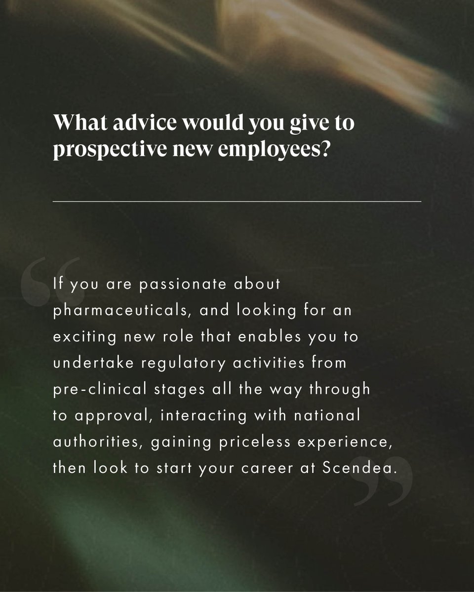 scendea's tweet image. As we&apos;re drawing to the end of British Science Week, it&apos;s an opportunity to celebrate those at Scendea who contribute to the incredible work our British STEM industry produce every year. Find our available positions here scendea.zohorecruit.eu/jobs/Careers
-
#RegulatoryConsulting