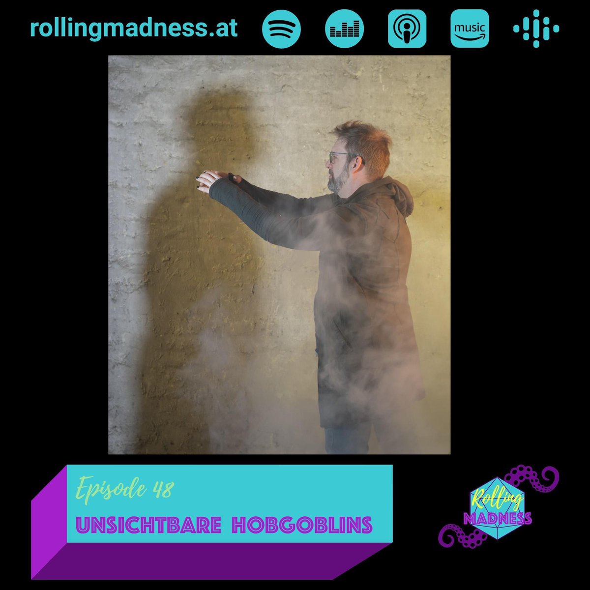 Folge 48 - Unsichtbare Hobgoblins
Die Abenteurer überzeugen den Angestellten von Tristan Bolbec, dass es für ihn besser sei zu kündigen und das Weite zu suchen. 

#dnd5e #dnd #ttrpg #pnpde

rollingmadness.at/podcast/folge4…
Sämtliche Podcast Plattformen: linktr.ee/rollingmadness