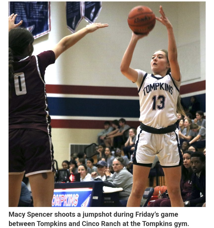 Tompkins Girls BBall (@tompkinsgbb) on Twitter photo Congratulations Macy Spencer <a href="/macyKS13/">macy spencer</a> for being named to the TABC All Region Team for Region 3. Huge accomplishment and recognition! Proud of you Macy. <a href="/OTHSABClub/">OTHS Booster Club</a> <a href="/TompkinsHS/">Tompkins High School</a> <a href="/Tabchoops/">ππΌπ½πΎππ</a> Congratulations Macy Spencer <a href="/macyKS13/">macy spencer</a> for being named to the TABC All Region Team for Region 3. Huge accomplishment and recognition! Proud of you Macy. <a href="/OTHSABClub/">OTHS Booster Club</a> <a href="/TompkinsHS/">Tompkins High School</a> <a href="/Tabchoops/">ππΌπ½πΎππ</a>