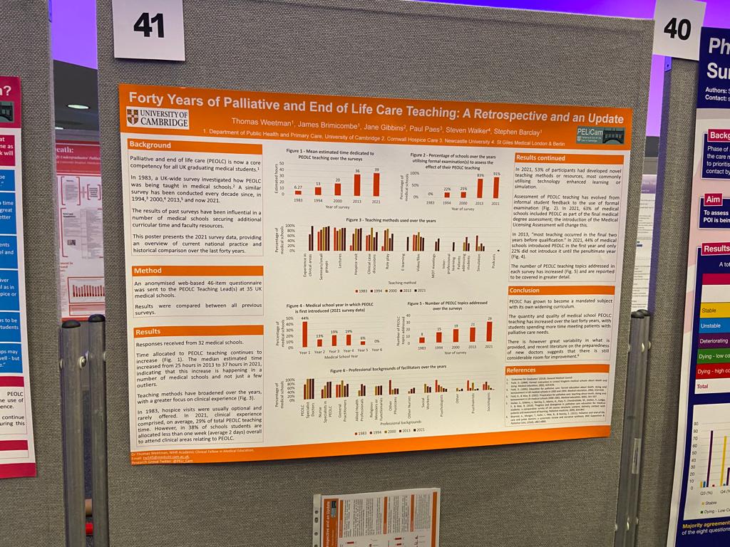 Cambridge Palliative & End of Life Research Group tweet media
