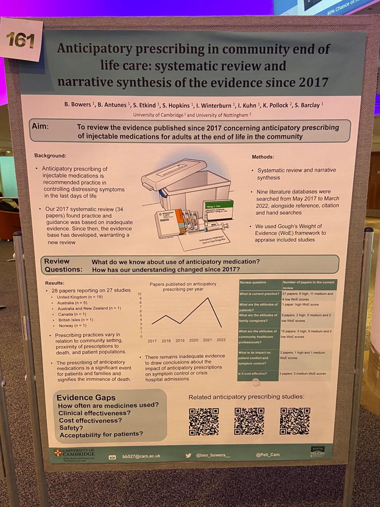 Cambridge Palliative & End of Life Research Group tweet media