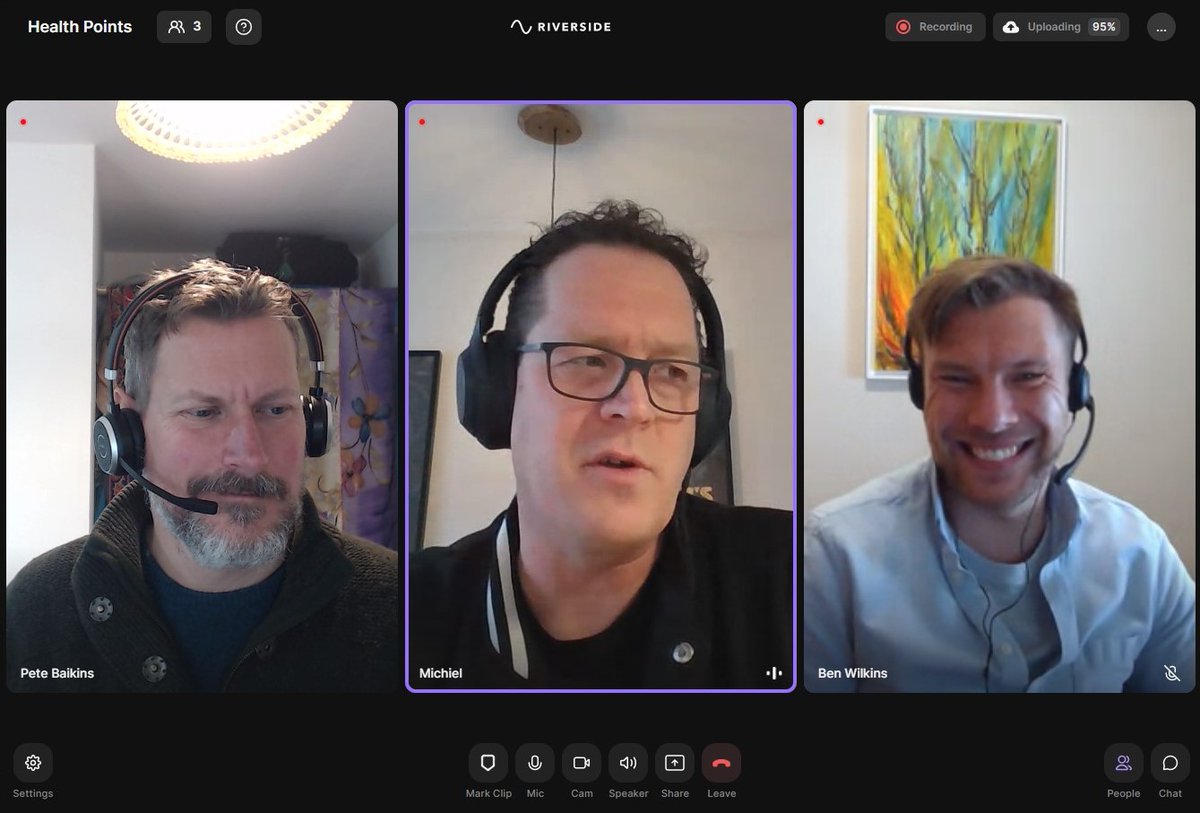 petebaikins's tweet photo. Today @CommunityMSK &amp; I recorded an episode of #HealthPoints podcast, interviewing game designer @MichielvanEunen about The Vanishing of Iris. Subscribe at https://t.co/VOTYBGatlo &amp; make sure you get to listen when we release it #health https://t.co/fN0qrByW6W
