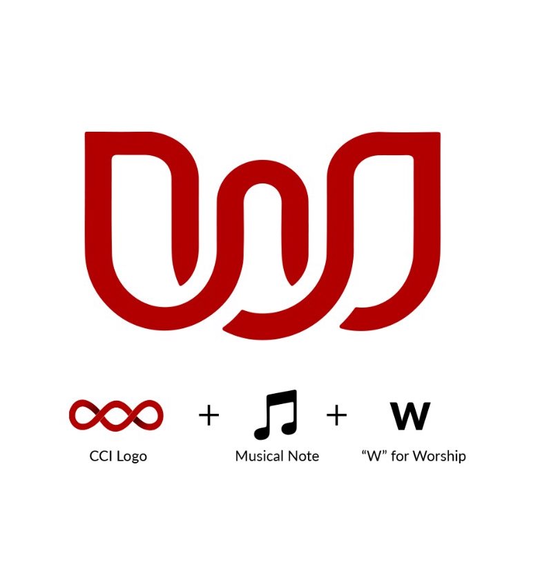 cci_worship's tweet photo. "What is the idea behind our Logo Mark?" you may wonder. 

The CCI Logo Mark combined with a Musical Note and the letter W. 

A strong identity does not have to be complicated, but it must be well communicated.

Welcome to Celebration Church Worship official Page. https://t.co/FDaqJcXjX4