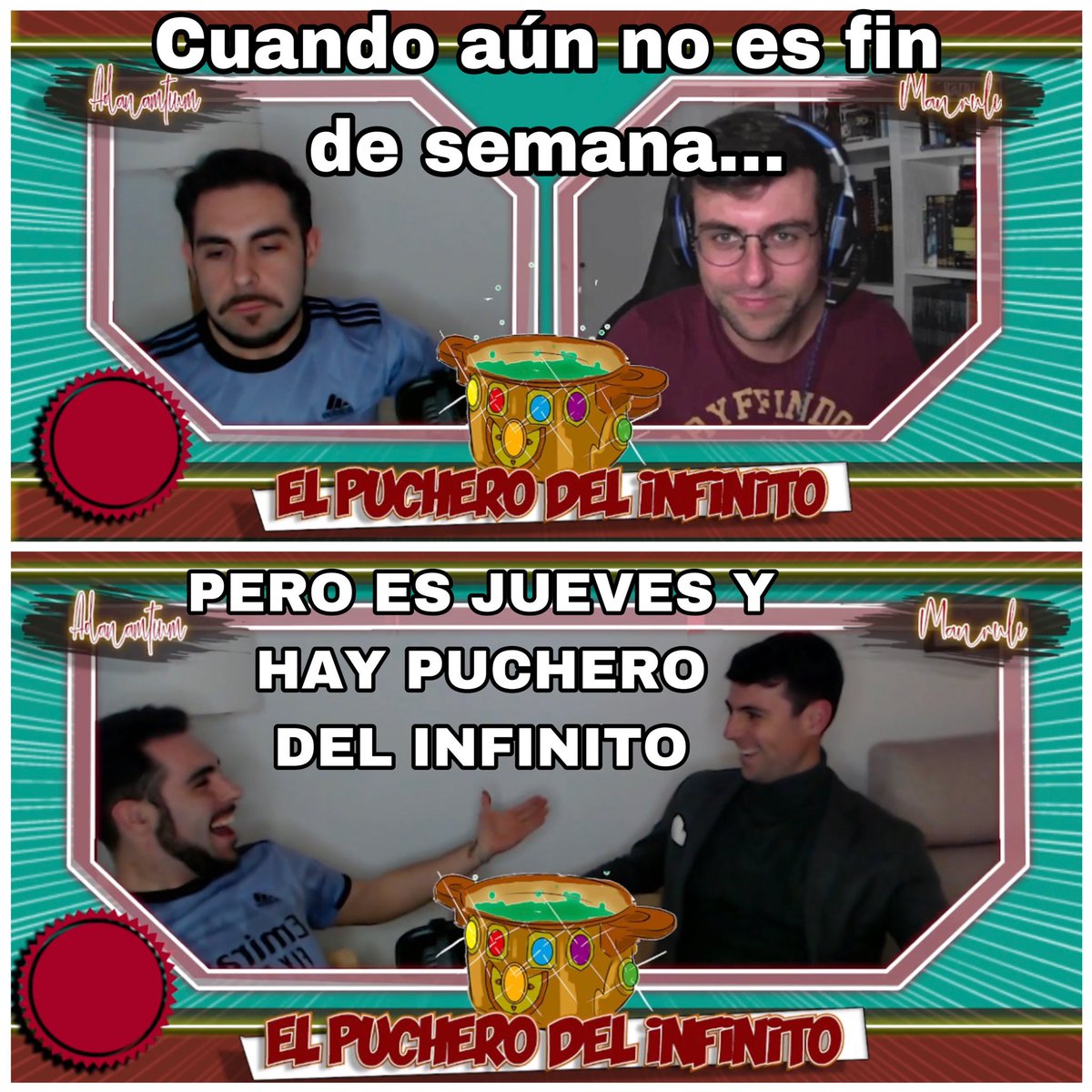 pucheroinfinito's tweet photo. Nos vemos hoy a las 21:00

https://t.co/qToTk0phX2 https://t.co/oqzlw3Le9J