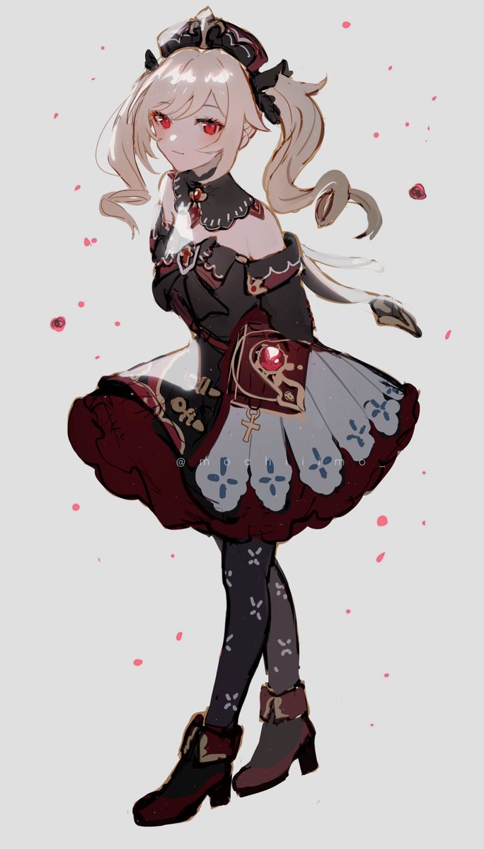 バーバラ(原神) 「Hmm.. I don't actually know but I would 」|mochii🌷| IN JAPANのイラスト