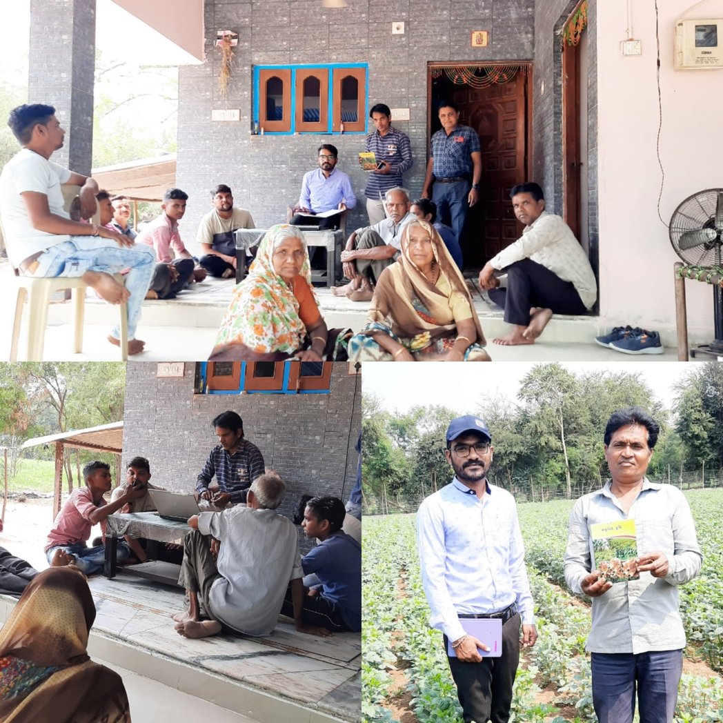 માતર તાલુકાનાં સોખડા ગામે ખેતીવાડી ગ્રામસેવકશ્રી દ્વારા પ્રાકૃતિક ખેતી વિષય પર તાલીમ આયોજીત કરેલ.જેમાં ગ્રામ પંચાયત દીઠ ૭૫ થી વધુ ખેડૂતો પ્રાકૃતિક ખેતી કરતા થાય તે માટે જરૂરી માર્ગદર્શન આપ્યુ.<a href="/ADevvrat/">Acharya Devvrat</a> <a href="/GujAgriDept/">Gujarat Agriculture, Farmer Welfare & Co-op. Dept.</a> <a href="/Guj_Gramsevak/">Gujarat Rajy GramSevak Mahamandal ABD</a> <a href="/collectorkheda/">Collector Kheda</a> <a href="/DDO_Kheda/">DDO KHEDA</a> <a href="/khedaGSmandal/">ખેડા ગ્રામસેવક મંડળ</a>