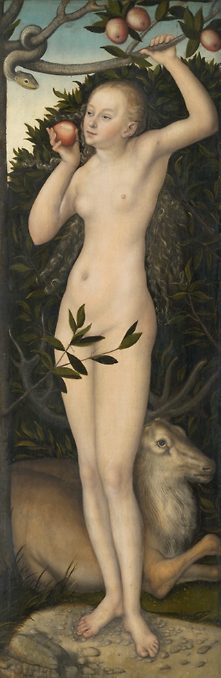 Lucas Cranach, the Elder, Eve, 1525 #lucascranach #artinstituteofchicago artic.edu/artworks/21668/