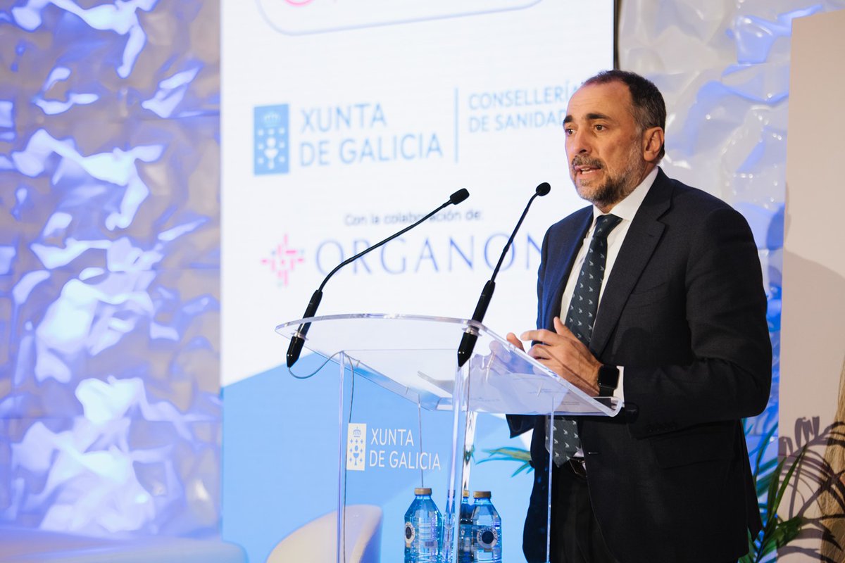 OrganonEspana's tweet photo. El consejero de @SanidadeXunta ha destacado en el foro #SaludconPerspectiva On Live’ organizado junto con la Consellería de Sanidad de Galicia y la Agencia Galega del Conocimiento en Salud la importancia de impulsar la #salud de las #mujeres. Más Info: https://t.co/WvXXrhGdmh https://t.co/J3qDRMXSdQ