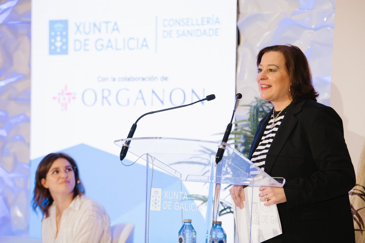 OrganonEspana's tweet photo. El consejero de @SanidadeXunta ha destacado en el foro #SaludconPerspectiva On Live’ organizado junto con la Consellería de Sanidad de Galicia y la Agencia Galega del Conocimiento en Salud la importancia de impulsar la #salud de las #mujeres. Más Info: https://t.co/WvXXrhGdmh https://t.co/J3qDRMXSdQ