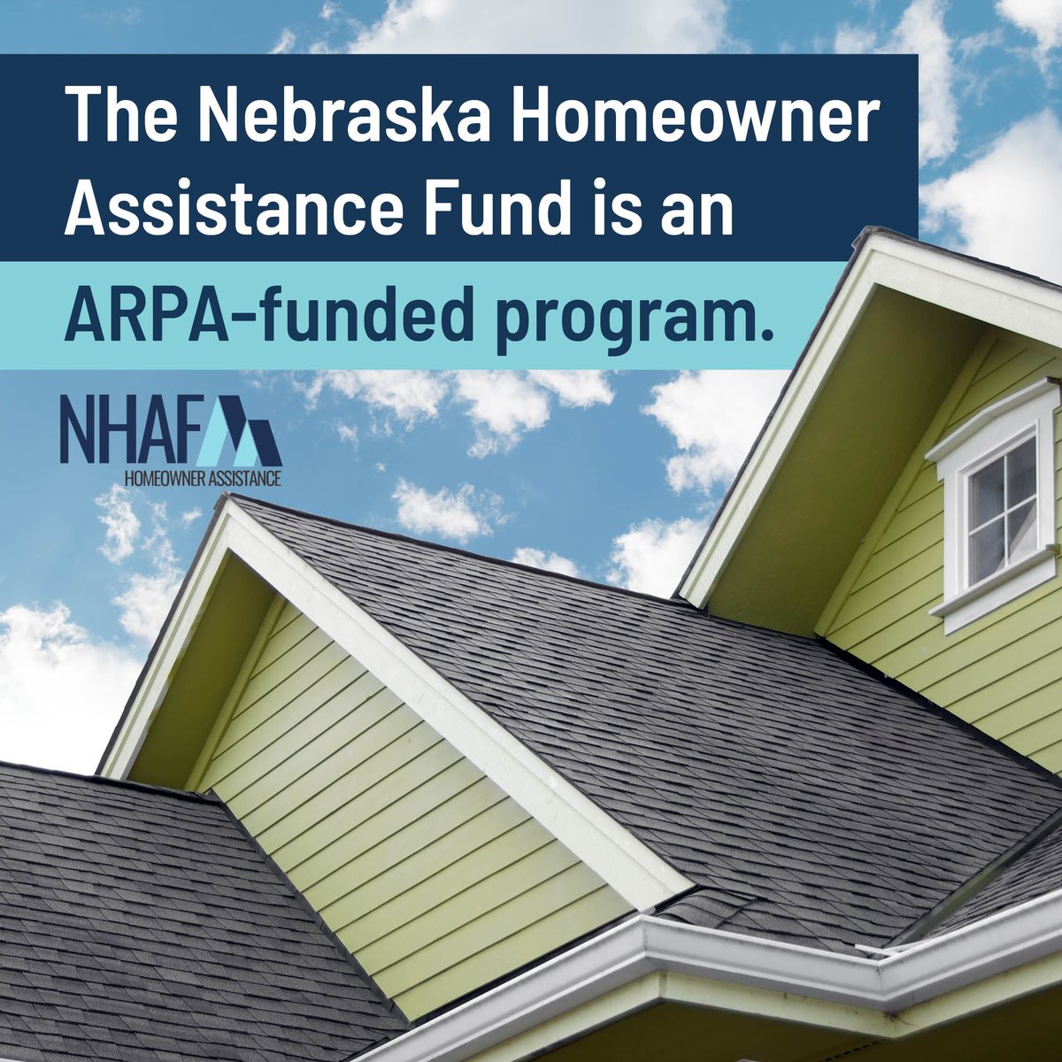 Nebraska Homeowner Assistance Fund is an ARPA-funded program for homeowners financially impacted by the pandemic. Qualifying homeowners may receive up to $40,000 in assistance with past-due mortgage, utility or other home expenses. NebraskaHAF.com. 
#Nebraska #homeowner