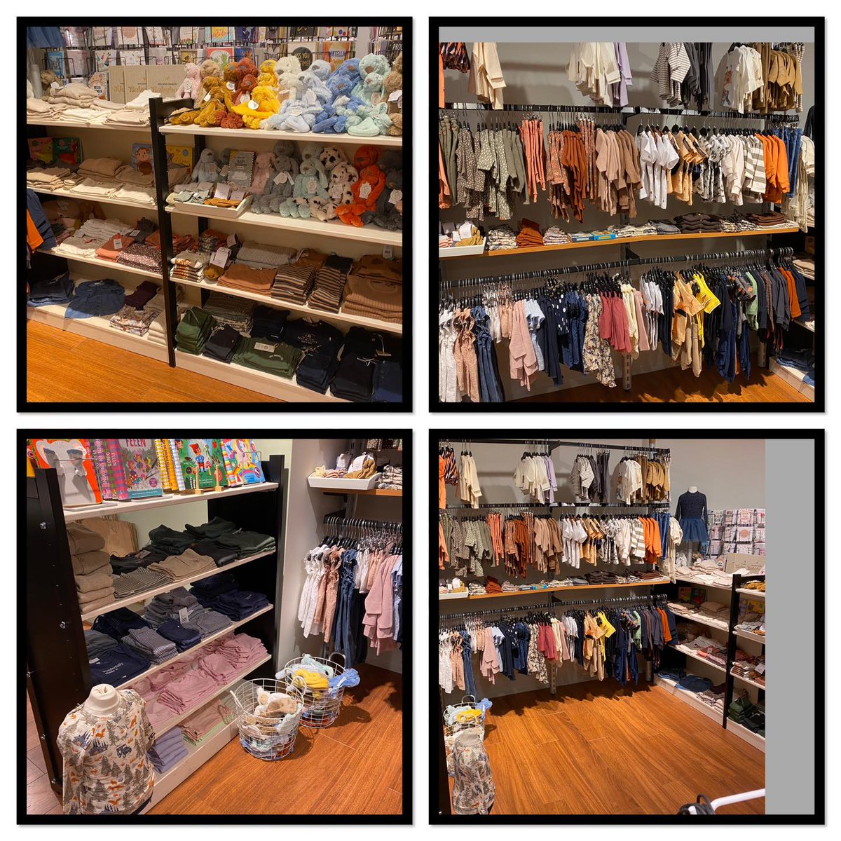 ToffeWinkeltjes's tweet photo. Wauw wat ziet dit er ook weer te gek uit 😍
Een ruimte in de winkel tjokvol babykleding! Koters &amp; Kidz heeft de collectie kinderkleding flink uitgebreid en dat valt meteen op als je de winkel binnen komt. #kinderkleding #nunspeet #shopinshop https://t.co/YqDGYFaX4u
