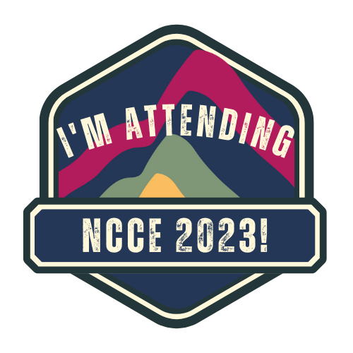 sdavenport931's tweet image. Here we come Tacoma! Ready to learn and grow next week with so many amazing #EDTech peeps at #NCCE23 Our first year back for face-to-face YAY!🎉 See you there! #IAmNCCE