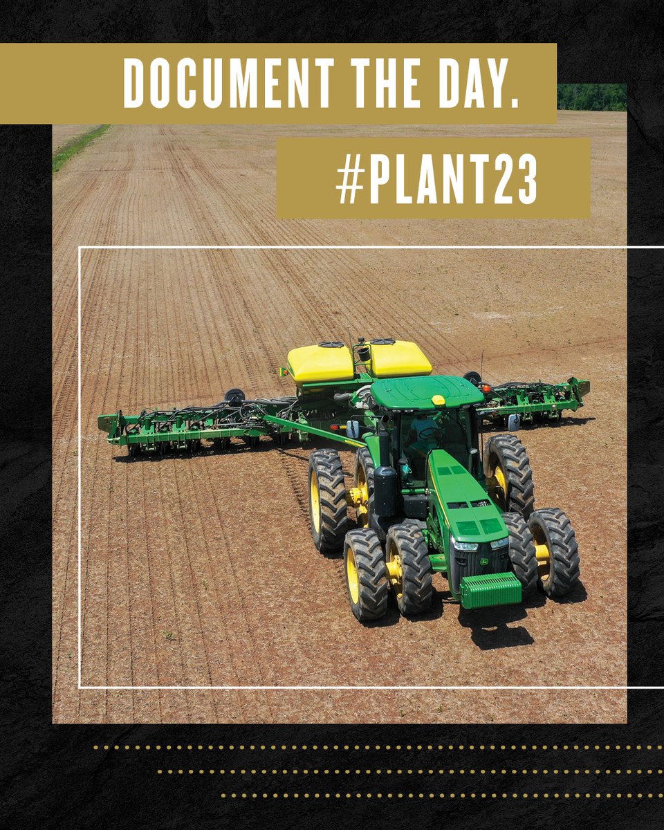 It’s almost here. When #Plant23 kicks off on your farm, we’d love to see what it looks like. Take a picture or video and share/tag us! 🎥📷

#SponsorsofSuccess