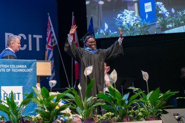 BCITFoundation's tweet photo. #TBT to last week’s BCIT 2023 Winter Convocation 🎓 Congrats to those who crossed the stage this month and thank you to our donors for supporting #BCITstudents. #BCITProud #INSPIRE

Discover ways you can support students here: https://t.co/VxBEBdYuUa https://t.co/bHri8pZq4k