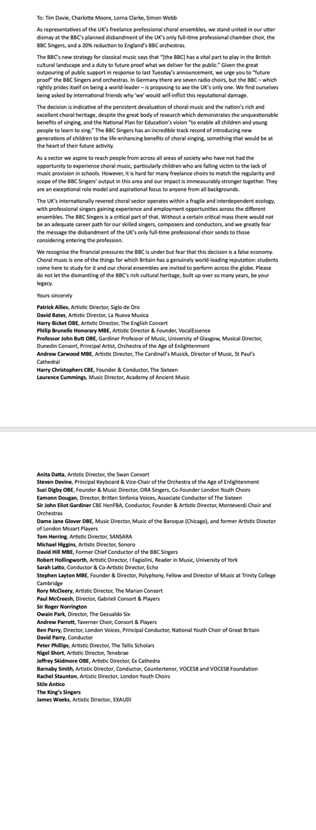 #WeAreTheBBCSingers <a href="/BBCSingers/">BBC Singers</a> change.org/p/stop-the-pla…