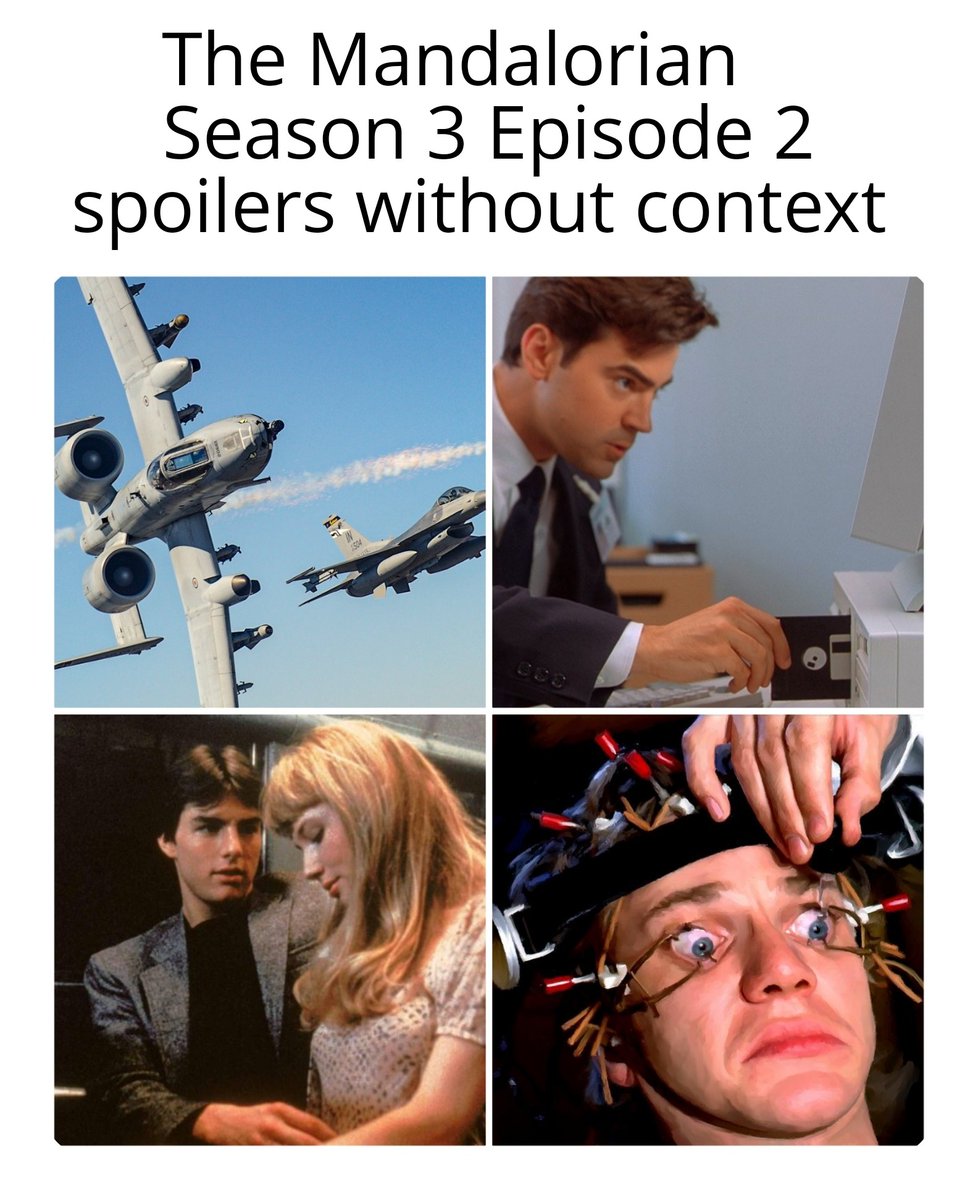 We still doing this? I'm doing it if you are. #TheMandalorian #spoilerswithoutcontext