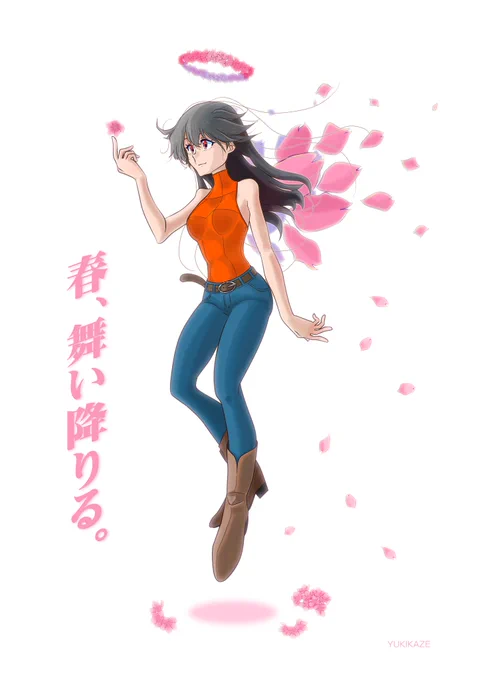 #桜の作品でTLにも桜を咲かせましょううむ……いつもの困った時の過去絵さんチームだ(゜∀゜) 