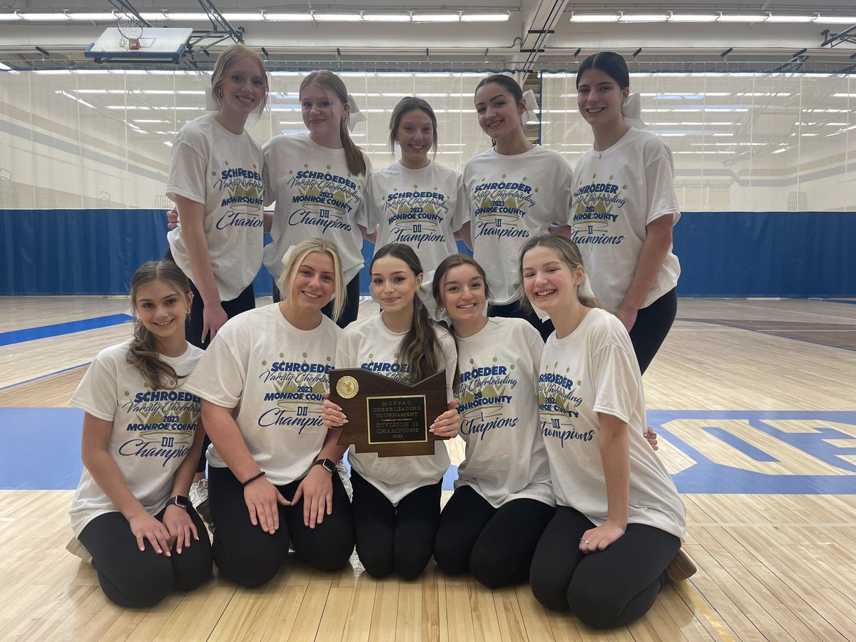 SchroederSports's tweet photo. Proud of ALL of our teams and students… thanks for celebrating with our champions walk today!  It’s been a great year! Still more to come…

💙💛🏆🧱🥇💛💙
#WeAreWarr1ors⚔️ https://t.co/UnZ8p84mvS