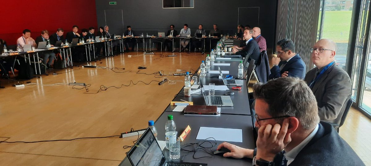thelmindia's tweet photo. Secretary Consumer Affairs Shri Rohit Kumar Singh and Ashutosh Agarwal i/c Director Legal Metrology participated in the OIML-CS Management Committee 8th meeting at Switzerland.
#LegalMetroloy #ConsumerAffairs #OIMLCS #ManagementCommittee #Meeting #Switzerland https://t.co/2ptzMAi11D