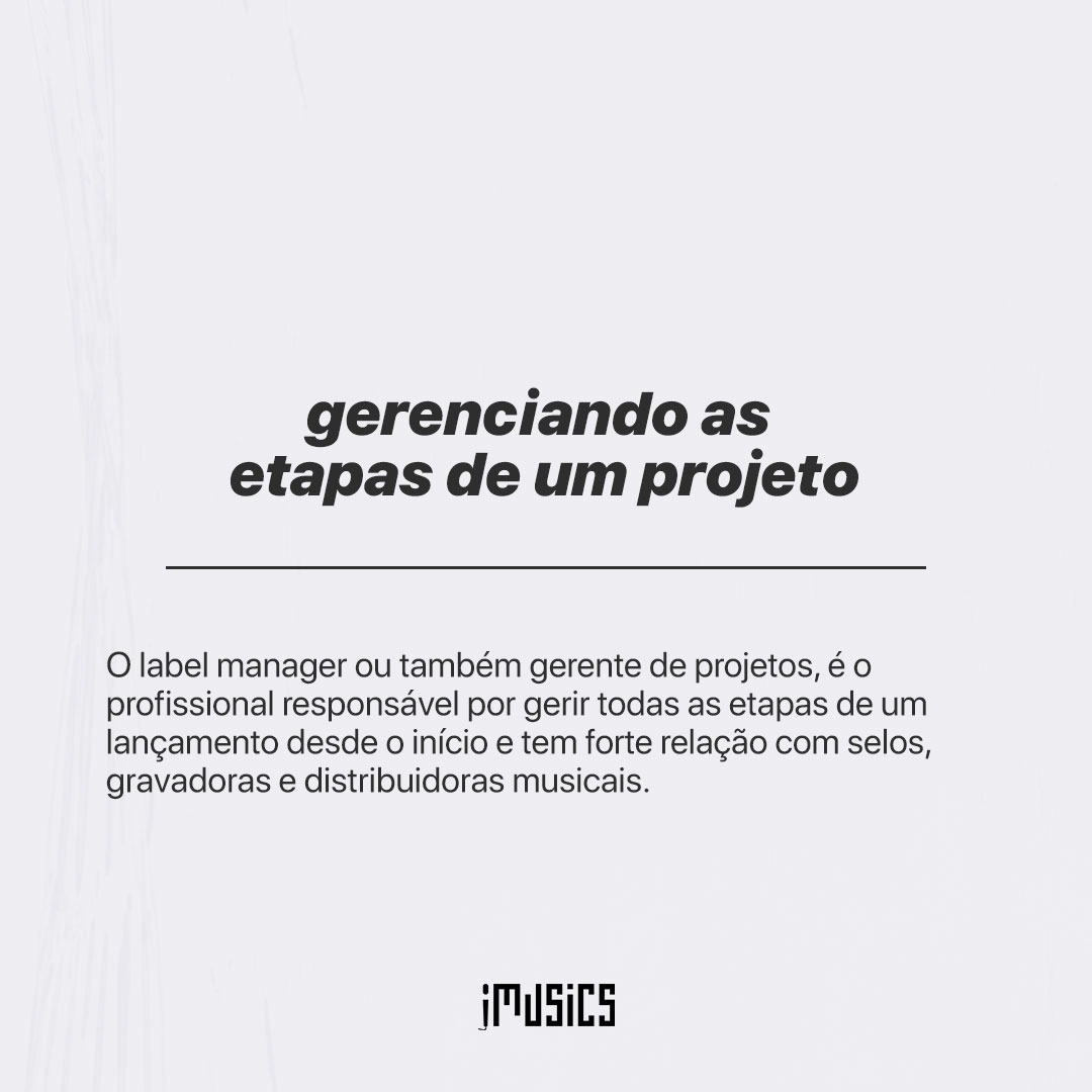 imusics's tweet photo. Você artista com certeza conhece as funções de um Label Manager e a importância dele para guiar um lançamento.
Trouxemos então alguns pontos sobre essa profissão, essencial para o mercado fonográfico. 📈
#imusics #labelmanager https://t.co/z9v14FmsZX
