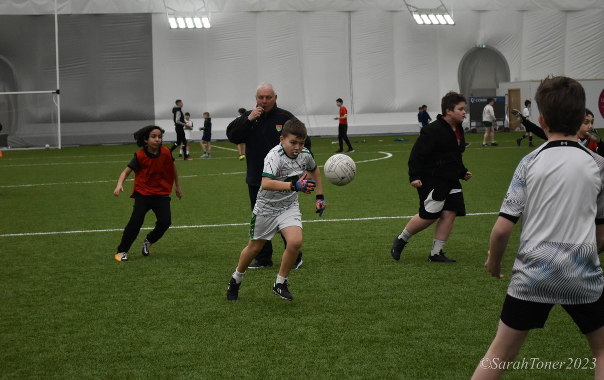 ConnachtGAA's tweet photo. Ballaghaderreen GAA organised a primary blitz on the 2nd of March in the University of Galway Connacht GAA Air Dome.
The games were non competitive and the teams were made up of children from different schools with the emphasis on fun and participation.
https://t.co/oyu5htYIgR https://t.co/Yg5GpEIruG