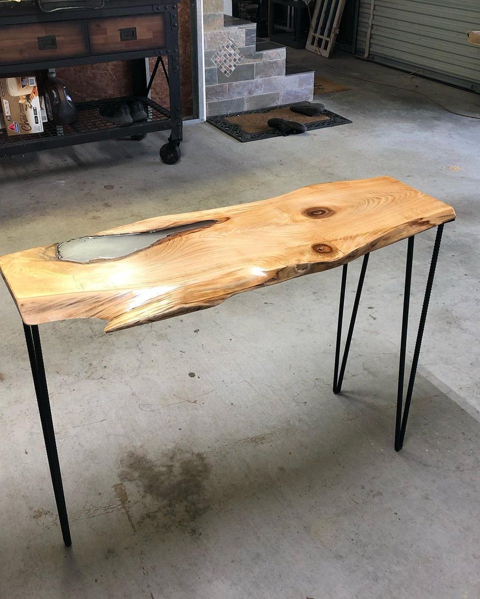 Now that's an awesome transformation. #TransformationThursday.

Project and photo:y #rihnerservices

#cypress #wood #liveedge #RealAmericanHardwood #AmericanHardwoods #furniture #decor #homedecor #naturalhomedecor #woodfurniture #table #furnituredesign #epoxy #epoxyresin