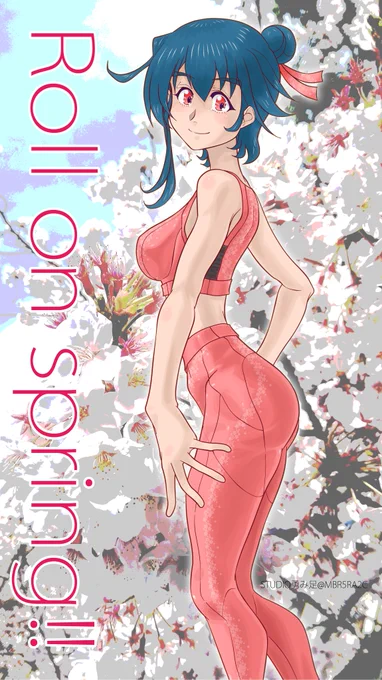 #桜の作品でTLにも桜を咲かせましょううむ……いつもの困った時の過去絵さんチームだ(゜∀゜) 