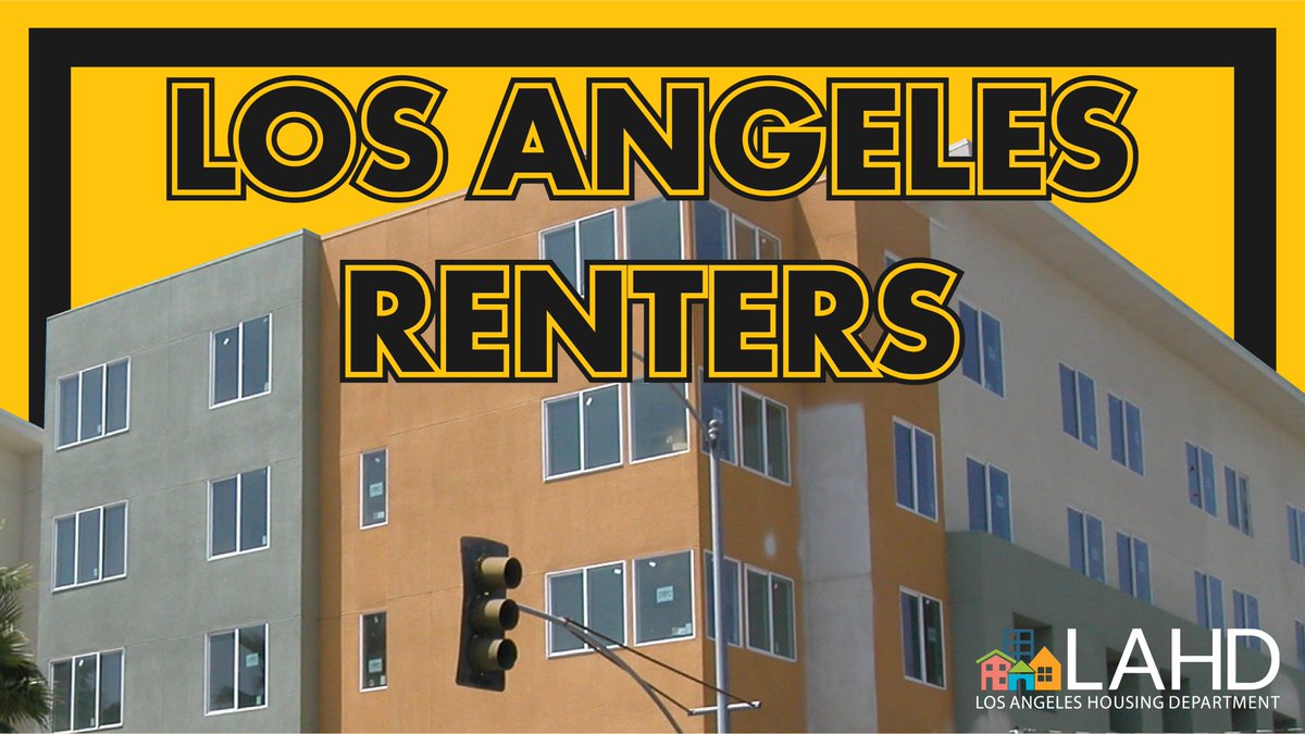 Los Angeles Housing Department tweet media