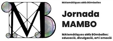 Jornada MAMBO: MAtemàtiques aMb BOmbolles. El proper 15 d'abril de 9 a 18 a la seu del Creamat. T'ho perdràs?

Tota la informació a: mambo.feemcat.org