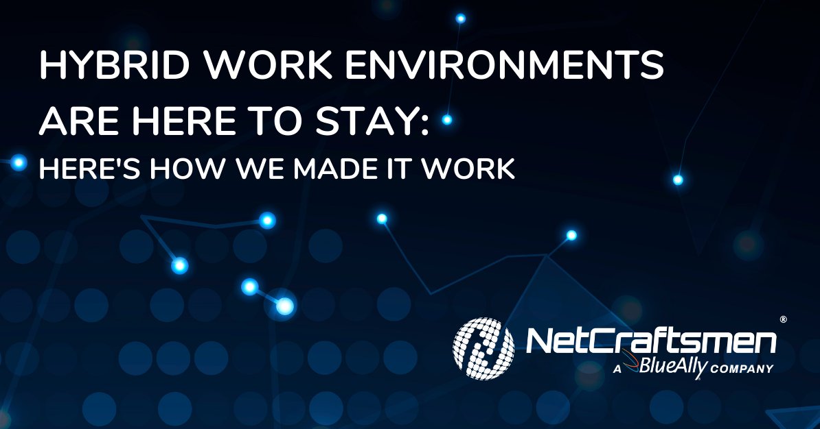 NetCraftsmen, now BlueAlly tweet media