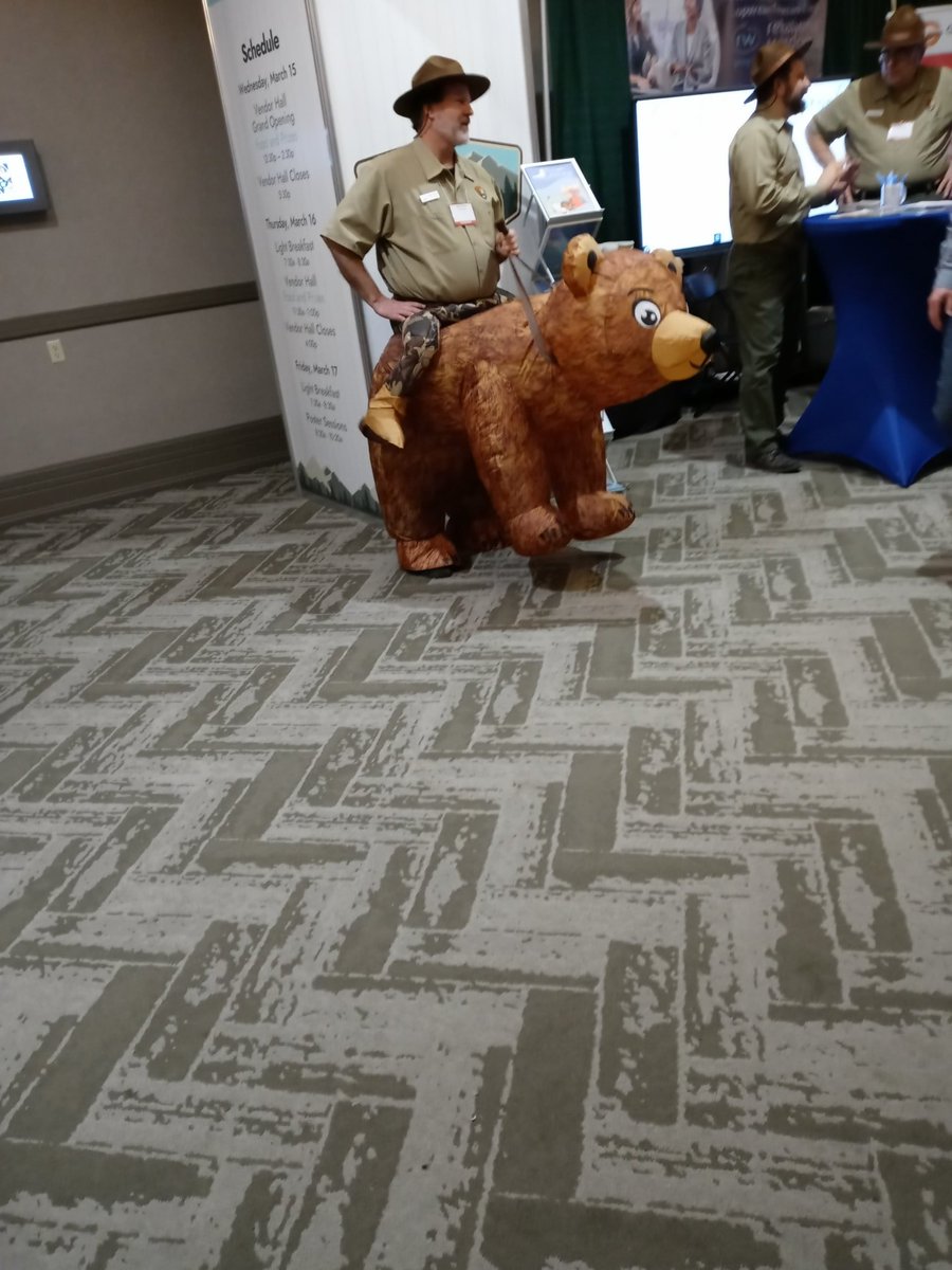 My conference is better than yours! 
#KySTE23
#CampKySTEStone 
#PoorYogi
#OrIsThatBooBoo