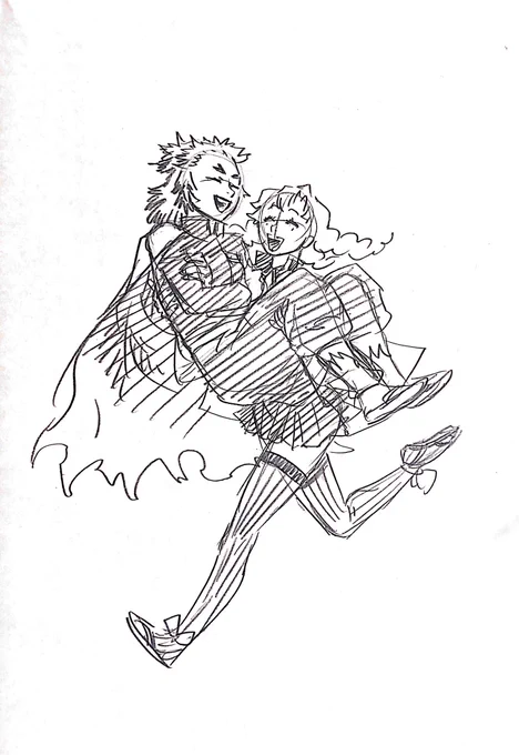 でんちさんのもくりにお邪魔してわがままボディやらわがままプリンやら楽しかったです。シックスパックと雄っぱい上手く描けたい。 