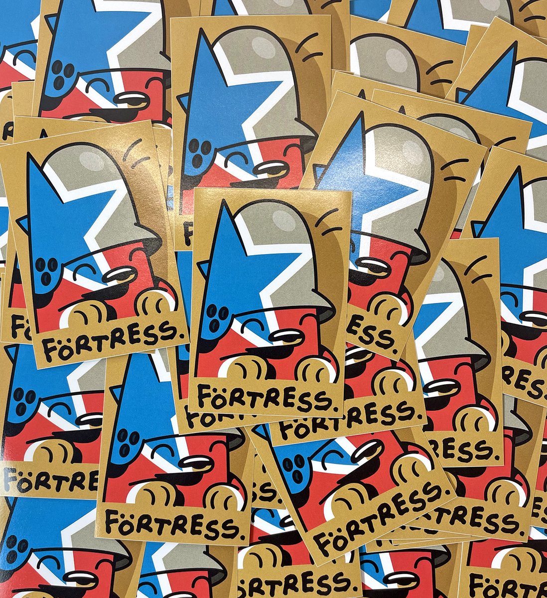 FlyingFortress_'s tweet image. stars'n'spikes.

#newstickers #teddytroops #stickergame

for sure i will chop in some with these then:
teddytroops.bigcartel.com/product/spiked…