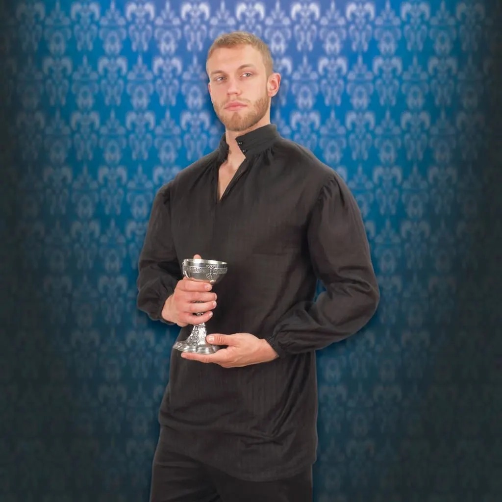 BestknifeUs's tweet photo. Shop high-quality unique Baronet Shirt. this Renaissance shirt features a high wrap-around collar that can be adjusted for formality with pearl neck buttons, or left open for a more casual appearance. 

#Baronet #Shirts #fashion #lifestyle #mensfashion #bestknife #bestknifeus https://t.co/cn3wE2XaW1