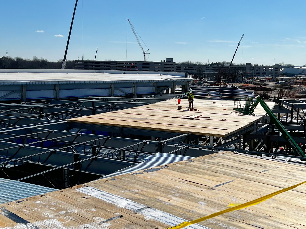 We are excited to see the progress on the Walmart Campus in Bentonville, AR. This project uses Cross Laminated Timber, which offers design flexibility and low environmental impacts and is a great alternative to conventional materials!