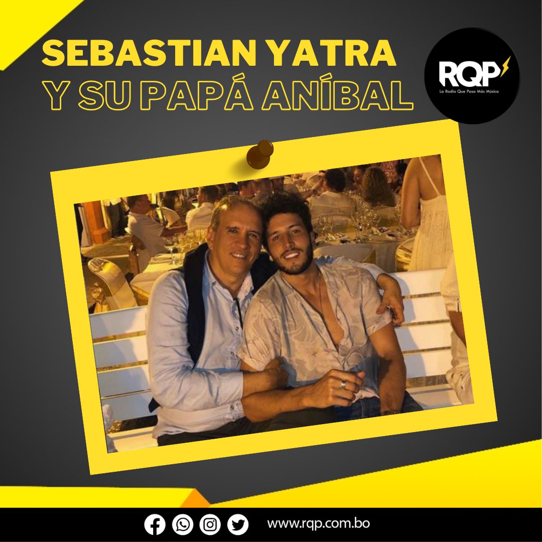 En #RQP presumimos a papá
¿Y tú ya presumiste al tuyo?
Hazlo con una foto en los comentarios
#RQP #Yatra #daddy #laradioquepasamásmúsica #rqpbolivia <a href="/SebastianYatra/">Sebastian Yatra</a>