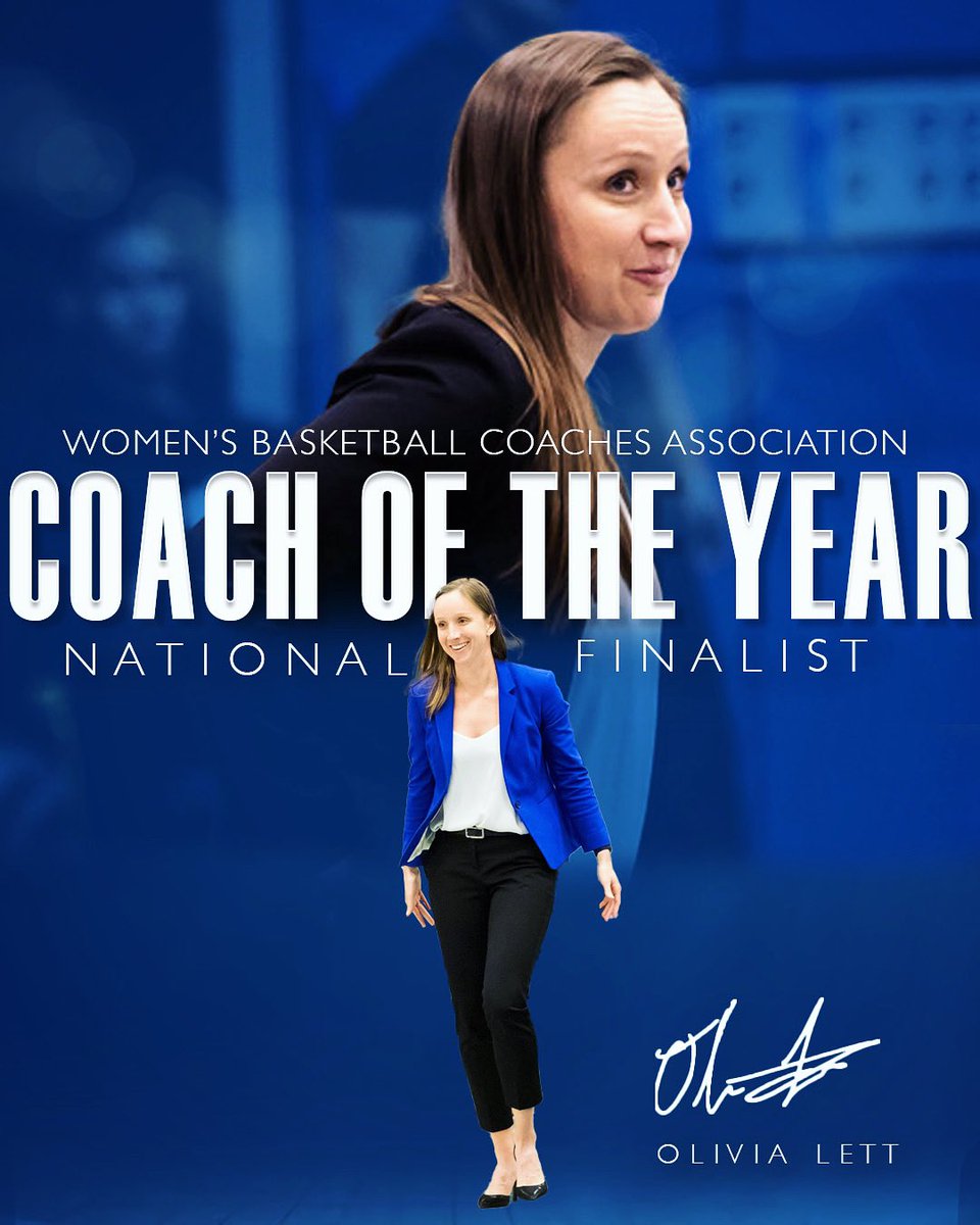 Millikin University WBB (@millikinwbb) on Twitter photo Congrats to <a href="/OliviaLett23/">Olivia Birt</a> on being named a finalist for WBCA NCAA Division III National Coach of the Year!
#gobigblue #d3hoops #greaterthan94 Congrats to <a href="/OliviaLett23/">Olivia Birt</a> on being named a finalist for WBCA NCAA Division III National Coach of the Year!
#gobigblue #d3hoops #greaterthan94