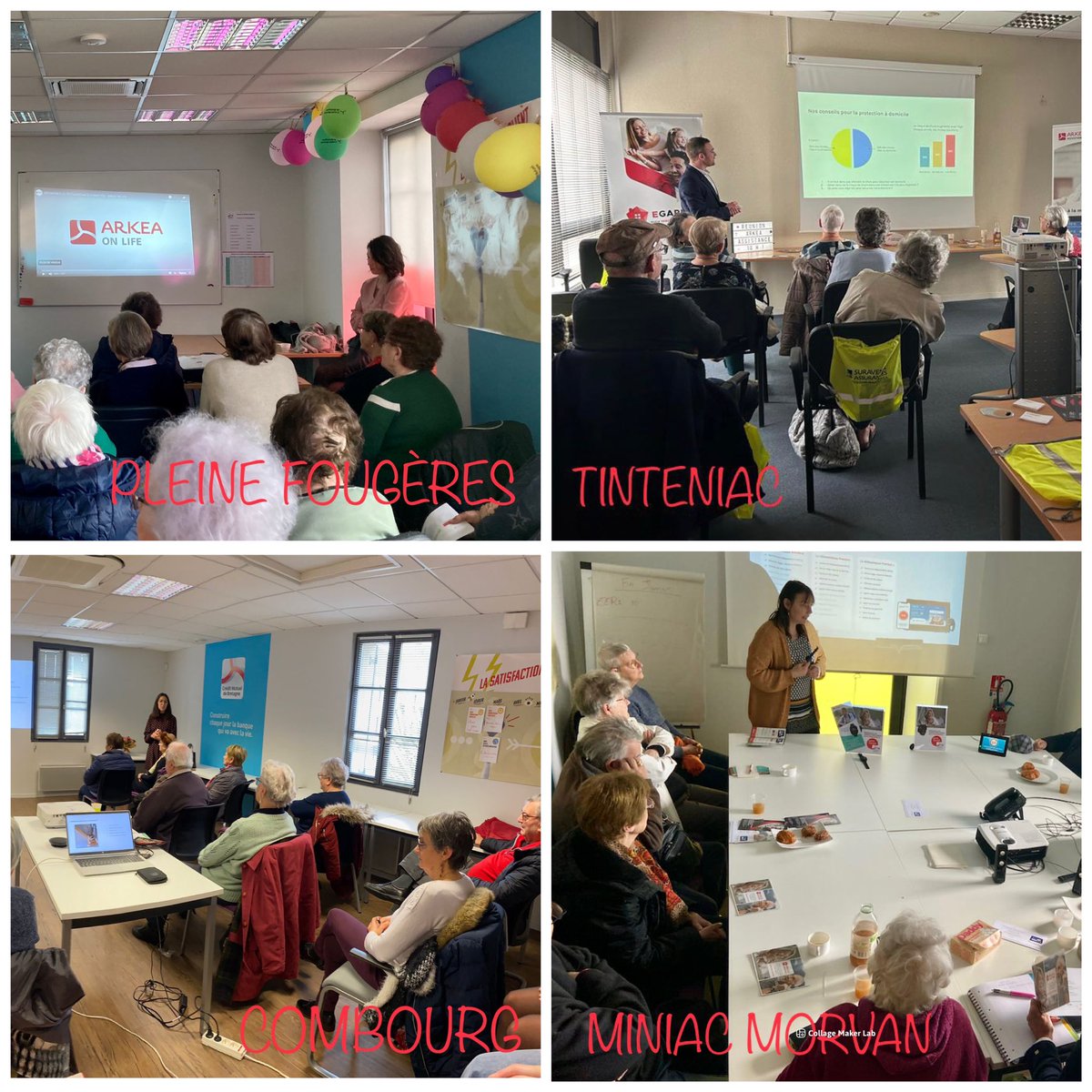 [CINQ] + 70 sociétaires présents à la réunion d’information Arkea Assistance ce matin sur les 5 CCM de l’UT de Combourg ! ⭐️

Une vraie réussite, bravo à toute la Bretagne Romantique 👏🏼🤩