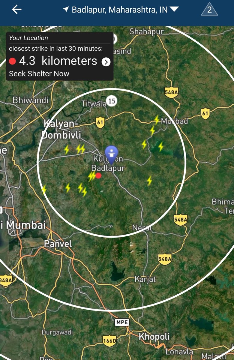 meet_abhijit's tweet photo. #Badlapur records 21.3mm #Rainfall till 8.30pm..
And 3mm ending 8.30am on 16 Mar for last 24hr As per #imd 24hrs measuring
Sub 20c min temp happening now. #Thunderstorm #downdraft magic ⛈️😍
Yellow patch as seen on #Mumbai #IMD radar
#MumbaiRains #BadlapurRains #Weather #MH https://t.co/wvMICsgjr4