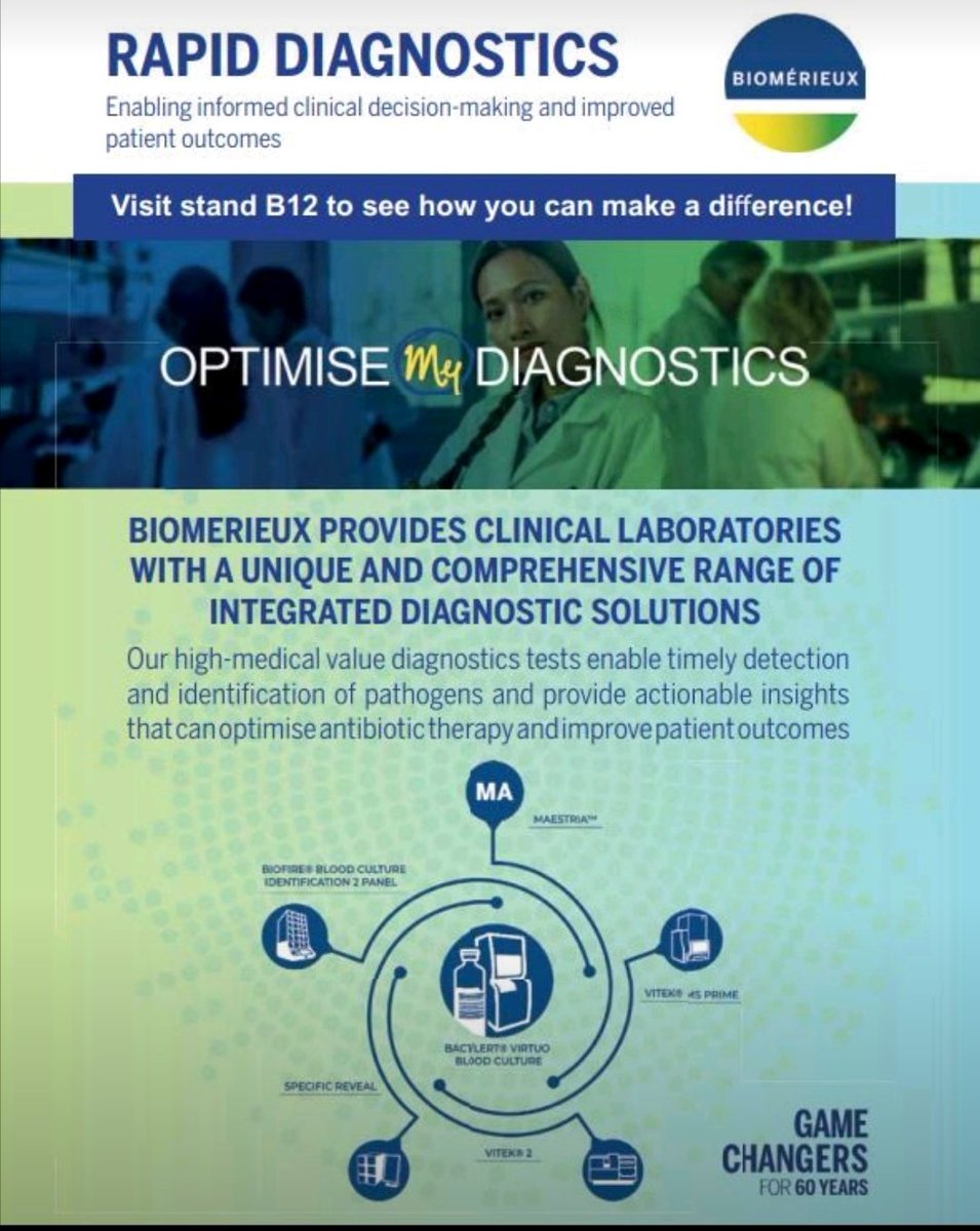 So excited to be attending BioMedica on the 27th and 28th of this month..... My first time on the other side of the stand!

Be sure to drop by the bioMérieux stand to see all the latest innovation we have to offer!

#optimisemydiagnostics #bioMérieux #medicalscientists