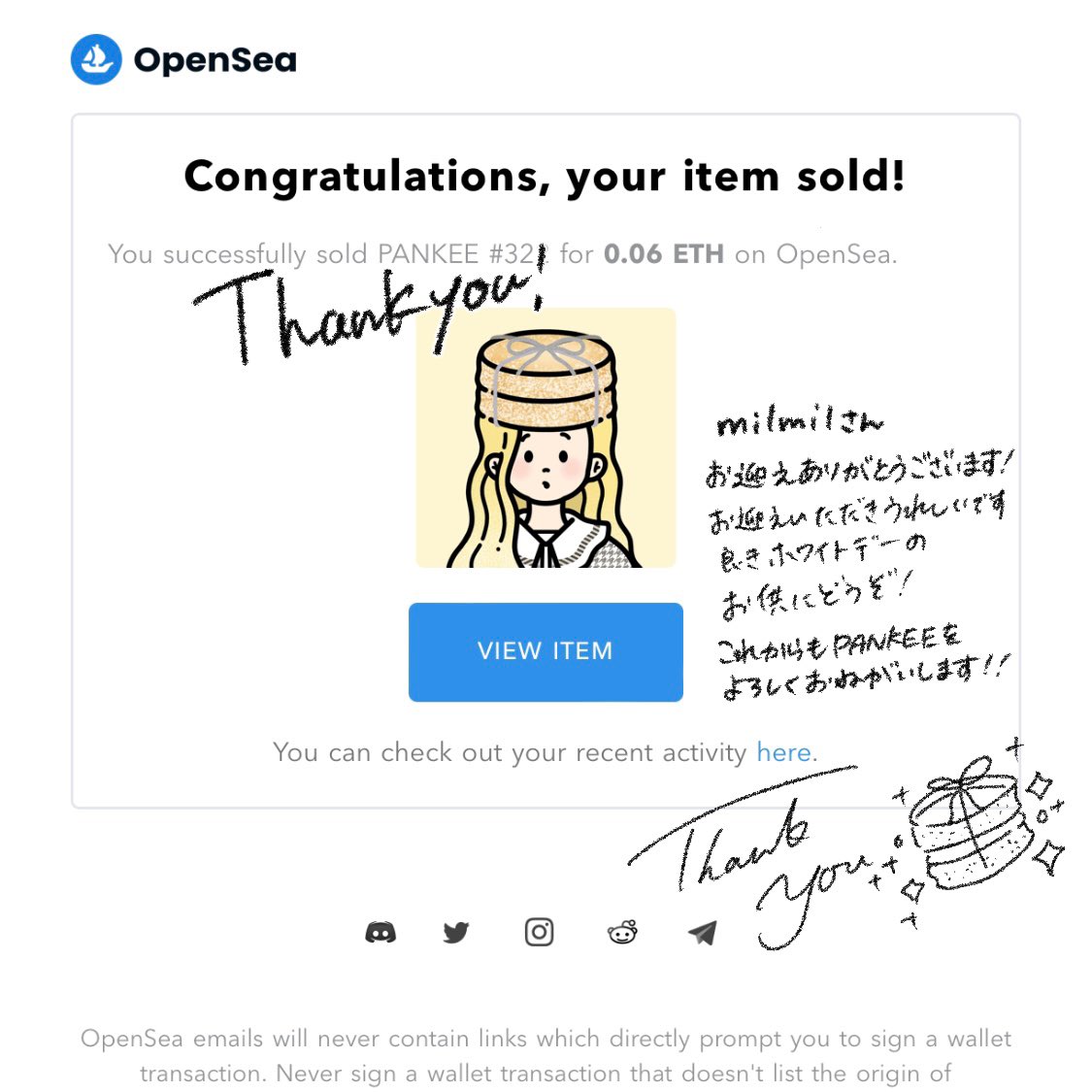 PANKEE_jp's tweet photo. .

＼ Thank you for purchasing ／

✨ milmil62 さん✨

『 PANKEE#322 』
ご購入ありがとうございます！

ダイヤモンドのようにキラキラ
輝くシュガーにサクホロ食感！

豪華な２枚重ねです！

お迎えしていただき嬉しいです！
本当にありがとうございます😭🙏✨ https://t.co/Bc2grDmmib
