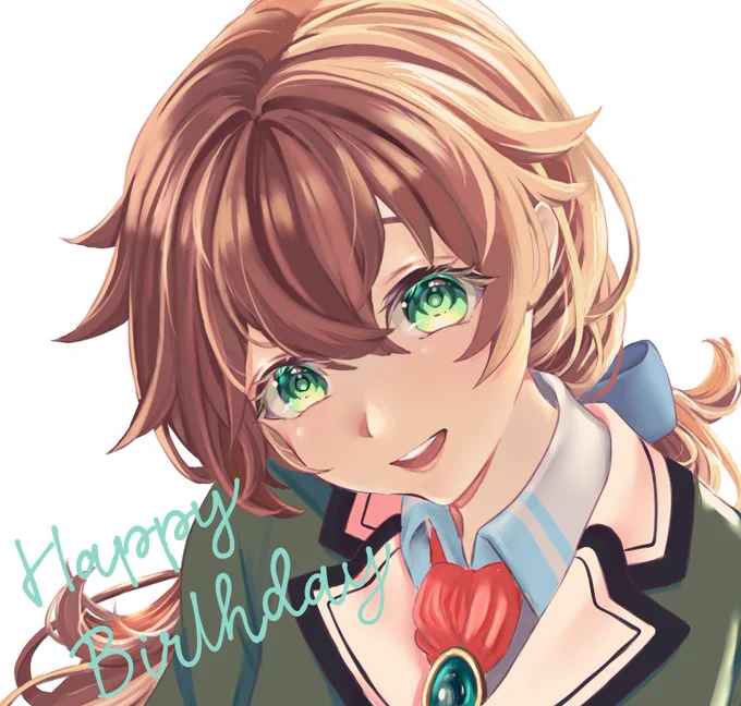 トワ教官お誕生日おめでとう(遅刻)もうこの制服も懐かしいね、、 #閃の軌跡  #イラスト 