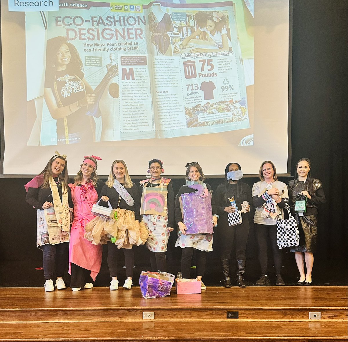 Rhonda Dye (@redye2013) on Twitter photo Check out this amazing Trashion Show <a href="/MabletonES/">MabletonElementary</a>! Students from each 3rd grade class used recycled materials to create outfits for their teachers. <a href="/CobbInTech/">CobbInTech</a> <a href="/Schwanteach/">Stephanie Schwan</a> Check out this amazing Trashion Show <a href="/MabletonES/">MabletonElementary</a>! Students from each 3rd grade class used recycled materials to create outfits for their teachers. <a href="/CobbInTech/">CobbInTech</a> <a href="/Schwanteach/">Stephanie Schwan</a>