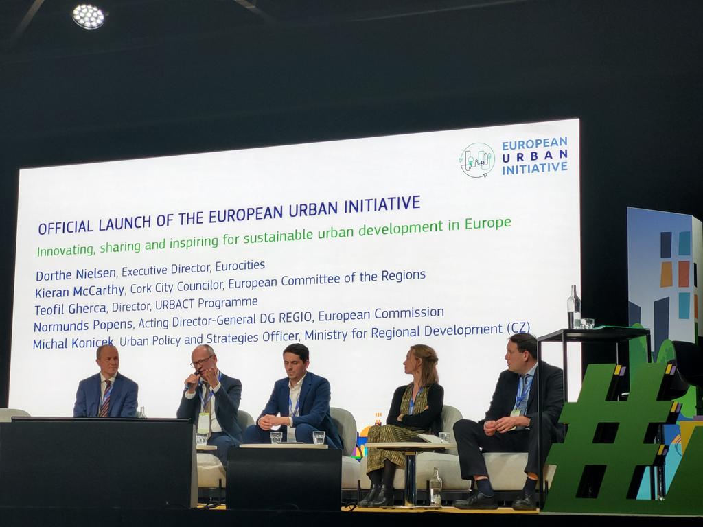 .<a href="/GhercaOliver/">Teofil Oliver Gherca</a> at #CitiesForum : At URBACT we work with #cities of all sizes, also very small ones. We are a bottom-up programme, trusting our cities to work on topics important to them.