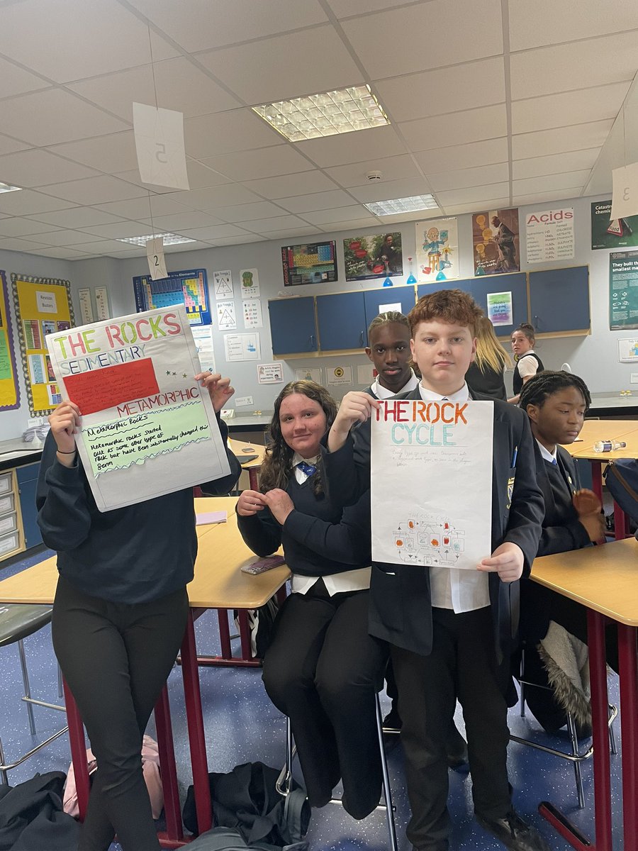 Great work on your Rock Type posters and presentation 2N. Some are a bit camera shy and some not enough 😁 <a href="/StAndrewscience/">St Andrews Science Dept</a> @kazzabio101 <a href="/StAndrewsRCSec/">St Andrew's Secondary School</a>