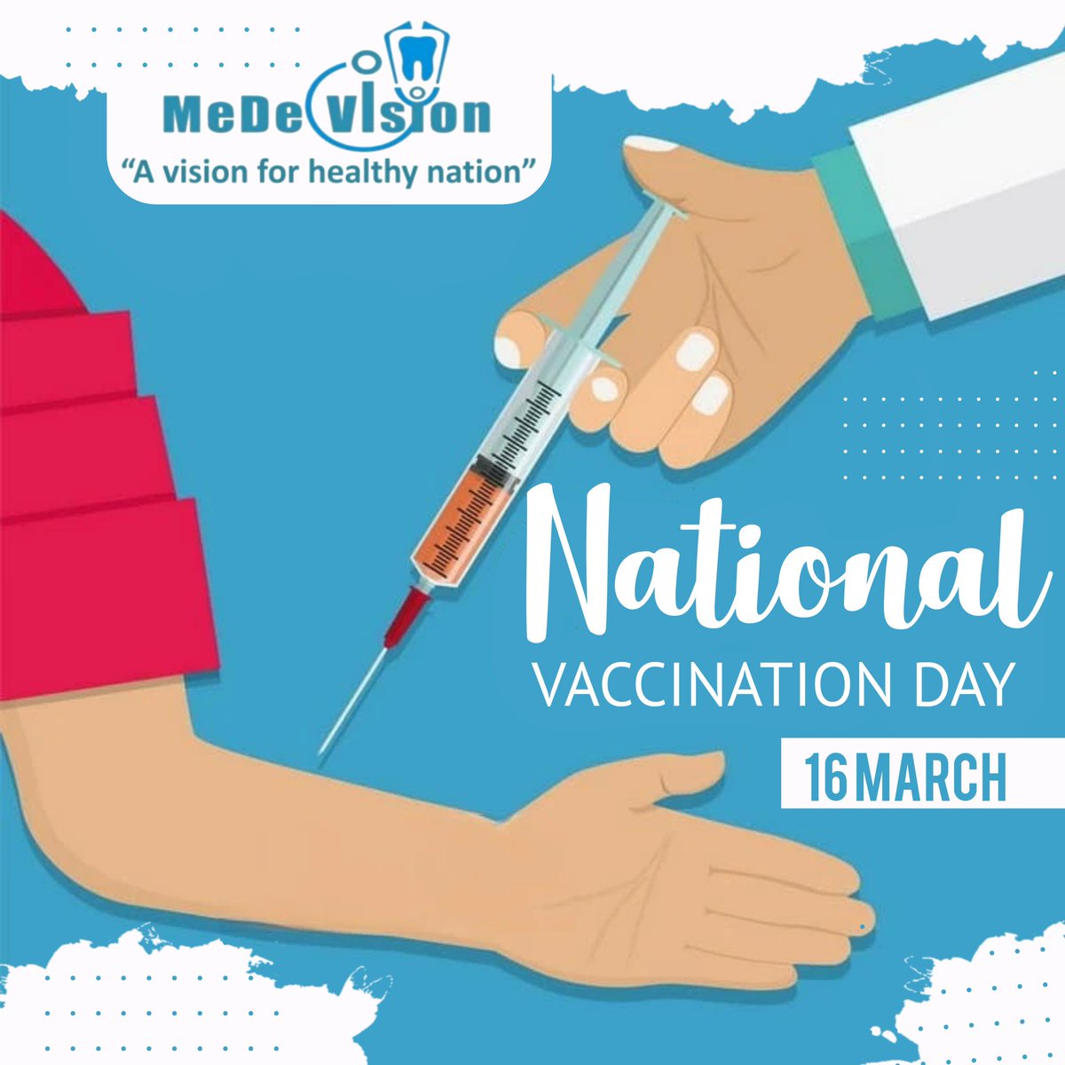 MeDeVision on Twitter "On the occasion of national vaccination day