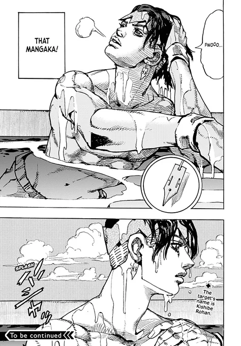 JOJOLANDS 2 spoilers //

THE DIAMOND OWNER IS ROHAN KISHIBE. 