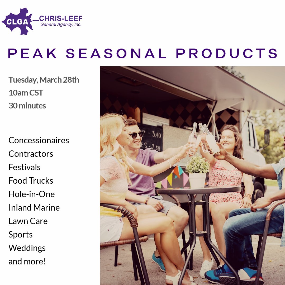 ChrisLeef's tweet photo. 30-Minute Webinar: Spring opportunity is just around the corner. Join Chris-Leef to learn all the trending classes from lawn care to food trucks, and the easiest ways to quote them!

Register here: https://t.co/vAWtp8R2sq https://t.co/ZkL6VCX017