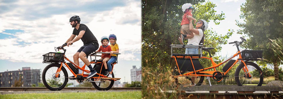 BikeBikeYYC's tweet photo. A super capable, fun to ride, high quality, durable, and well equipped electric #cargobike doesn't have to be expensive.
Yuba's value packed Kombi E5 is the ultimate "People's Bike".
Check it out here -> https://t.co/CklwxP5Ozb
#OneLessSUV #OneLessPickup https://t.co/EDKw9XwcoA