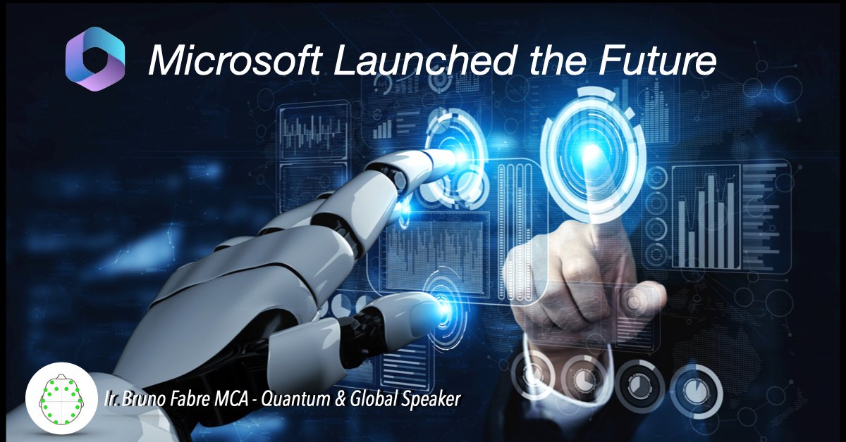 The #future of work has just been launched by Microsoft. #AI #chatgpt4